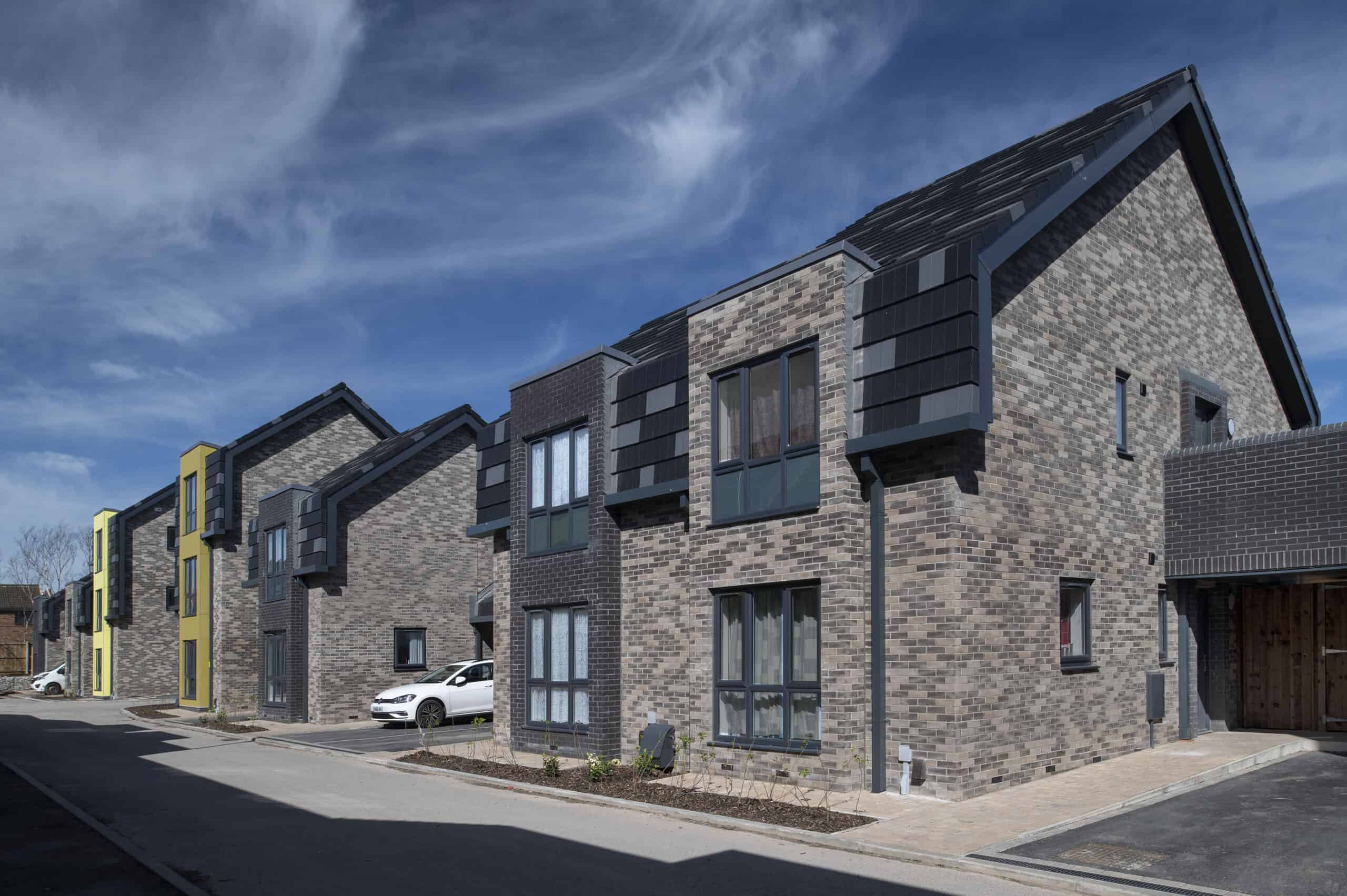 Troutbeck Housing Development Blackpool Synthesis Clay Brick Row
