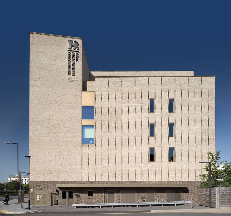 Conservatoire of Music Birmingham University Floren Polaris Clay Brick