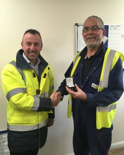 Ian Cobby – 40 Years’ Service in the Brick Industry