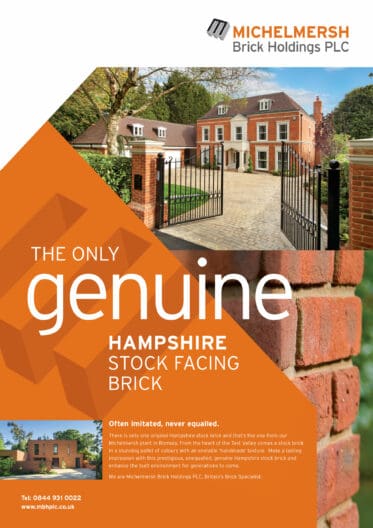 The only genuine Hampshire stock facing brick