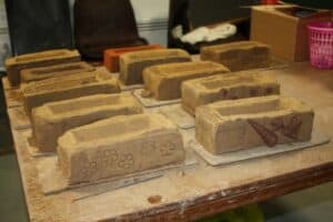 Textured bricks